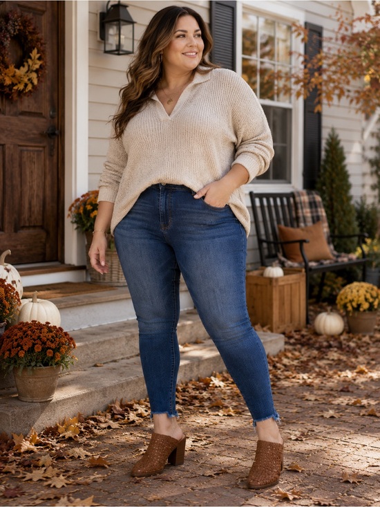 Good American Denim - Good American GOOD LEGS SKINNY JEANS Women's Size 22 Blue Denim Fray Hem Jeans